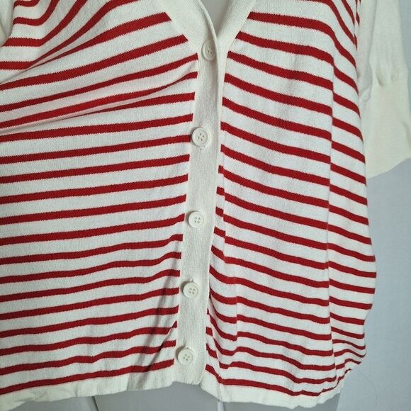 Forever 21 Womens Oversized Cardigan Sweater Button Up Classic Small P - Picture 5 of 11